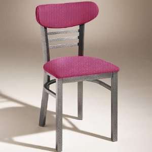   Metal Vogue Ladder Back Grade 3 Fabric Chair 527: Office Products