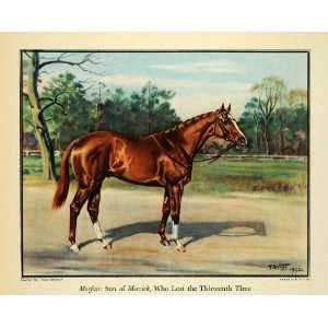   Racing Art Equine Spreckels   Original Color Print: Home & Kitchen