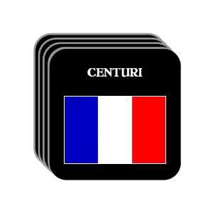  France   CENTURI Set of 4 Mini Mousepad Coasters 