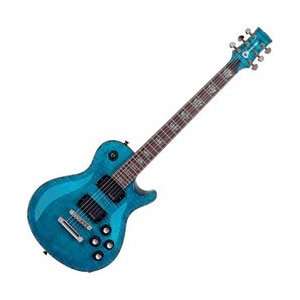  Charvel DS 1 ST Transparent Blue Smear Electric Guitar 