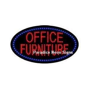  Office Furniture LED Sign (Oval): Sports & Outdoors