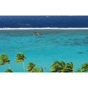  Kite Surf In French Polynesia 2 (Mckenna) Wall Mural: Home 