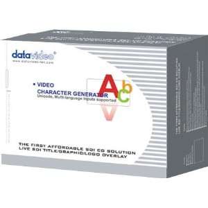  Datavideo CG 100 Character Generator Software   PC 