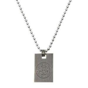   City FC. Stainless Steel Dog Tag and Chain: Sports & Outdoors