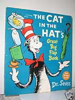 THE CAT IN THE HATS GREAT BIG FLAP BOOK by DR SEUSS  