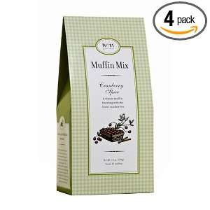   Gourmet Muffin Mix, Cranberry Spice, 14.0 Ounce Units (Pack of 4