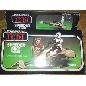  Vintage Return Of The Jedi Speeder Bike (Box Version 2 