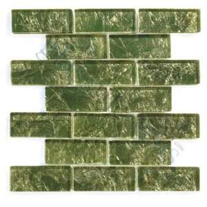  Palo Verde Uniform Brick Green Folia Brick Glossy Glass 