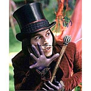   Johnny Depp signed CHARLIE AND THE CHOCOLATE FACTORY: Everything Else