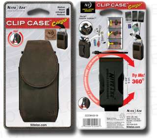 Nite Ize Clip Case Cargo MED Oilskin Leather CCCM 03 19  
