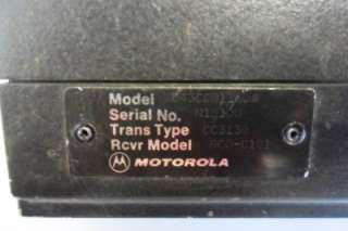 Motorola Mocom 35 Radio D43CCN1100A D43CCN 1100A CC3139  