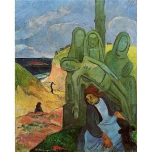   Green Christ (Breton Calvary) Paul Gauguin Hand Painted Home