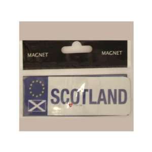  Scotland Euro Flag Strip Magnet scottish souvenir: Toys 