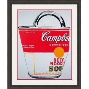  Soup Can Bag by Andy Warhol   Framed Artwork