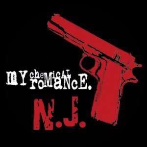  My Chemical Romance   NJ Gun Pistol   Sticker / Decal 