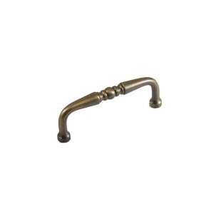   Antique English Collection Deco Curved Pull, 3 C C