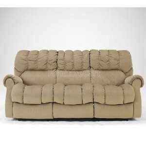  Ashley Furniture Sorrell   Mocha Reclining Sofa 7420088 