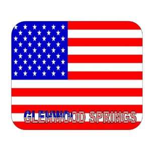   US Flag   Glenwood Springs, Colorado (CO) Mouse Pad 