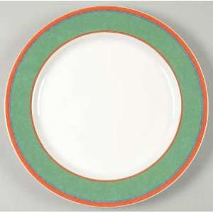   Viva Green Luncheon Plate, Fine China Dinnerware: Kitchen & Dining