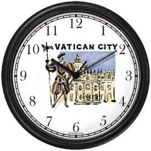  Vatican City Christian Theme Wall Clock by WatchBuddy 