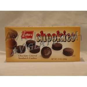 Liebers Chookies Chocolate Covered Sandwich Cookies 13 oz  