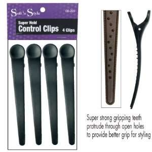  Soft N Style Super Hold Control Clips (Pack of 3) Beauty