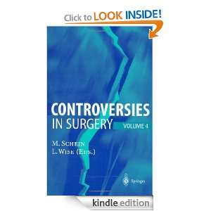   Surgery Volume 4 Moshe Schein, Leslie Wise  Kindle Store