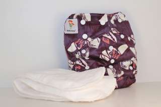 KaWaii Baby   Cloth Diapers   One Size Snazzy Minky  