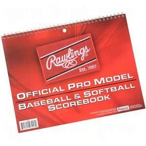   Official Pro Model Baseball/Softball Scorebook: Sports & Outdoors