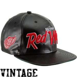  New Era Detroit Red Wings Team Script Redux Snapback Hat 