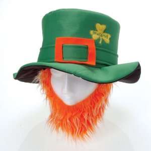  St. Pats Hat With Beard Toys & Games