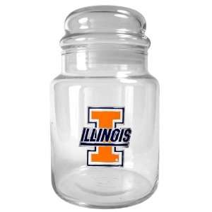  Illinois Fighting Illini Candy Jar