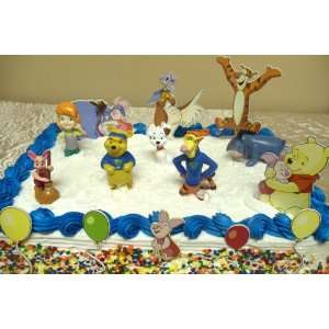  Winnie the Pooh and Friends 15 Piece Birthday Cake Set 