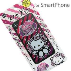   Kitty Decoration Sticker for Smartphone (DJ Hello Kitty) Toys & Games
