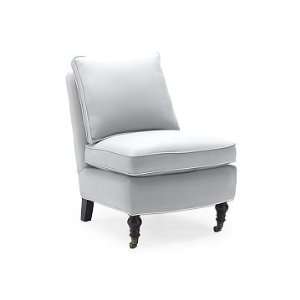 Williams Sonoma Home Kate Slipper Chair, Musllin, Natural:  