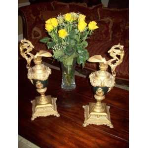  Gorgeous Antique French Ormolu 20 Decorative Urn, Figural 