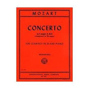 Concerto in A major, K. 622 (Authentic edition)   Edition for Clarinet 