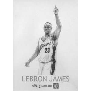  LeBron James Cleveland Cavaliers 8.5x11 Unframed Print 