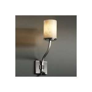 CLD 8784   Justice Design   Sonoma 1 Light Wall Sconce (Tall)   Clouds
