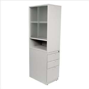   Slide By Doors, Two Box, One File Drawer, and Bottom Shelf: Office