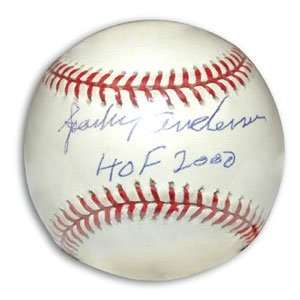  Sparky Anderson Signed Major League Baseball   HOF 2000 