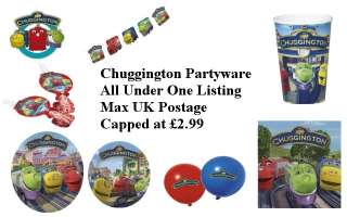Chuggington Partyware All Under One Listing  