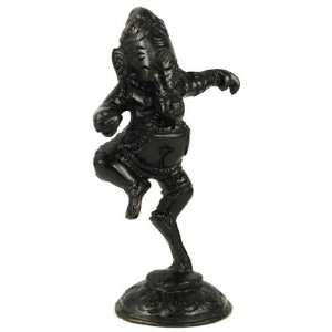  Black Ganesha Statue 3 1/2 Home & Kitchen