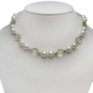   Lemon Quartz Necklace 18 Length.  Perfect for Mothers Day Gift
