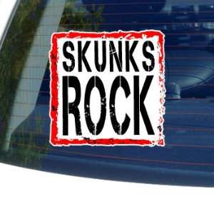  Skunks Rock   Window Bumper Laptop Sticker: Automotive