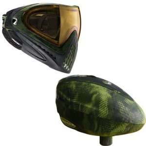Dye Rotor Loader / I4 Goggle Paintball Combo Pack   Olive Camo  