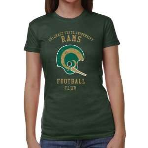  Colorado State Rams Ladies Club Juniors Tri Blend T Shirt 