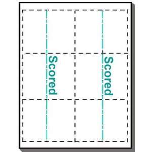   Cards, 67# White Micro Perforated: Label Outfitters: Office Products