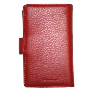 SAMSUNG GALAXY S2 SII i9100 GENUINE LEATHER WALLET BOOK CASE COVER 