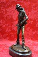 Art Deco Collector Bronze Sculpture Statue Figure Michael Jackson 